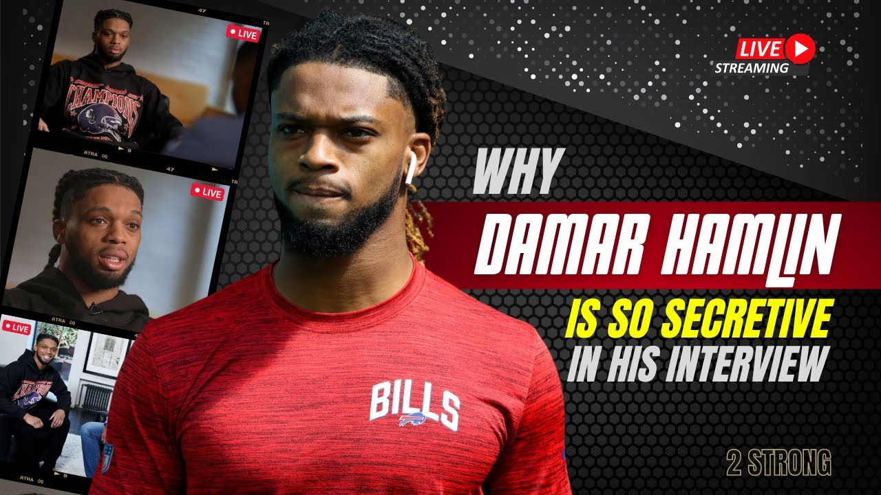 Why Damar Hamlin is so SECRETIVE in his Interview | 2 Strong - YouTube