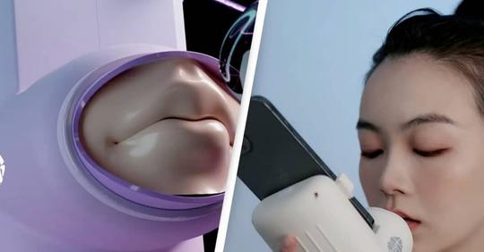 New Device Allows Users To Kiss People Anywhere In The World Over The Internet