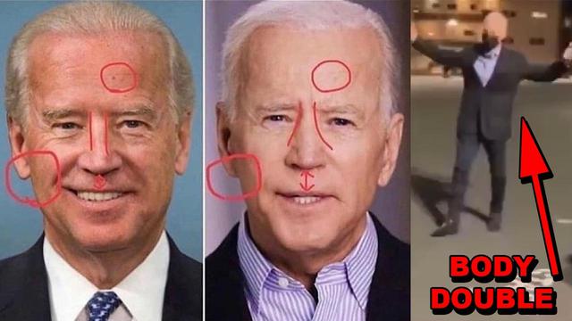 One of Joe Biden's Body Doubles Caught and Called-Out in a Parking Lot following Speech ?