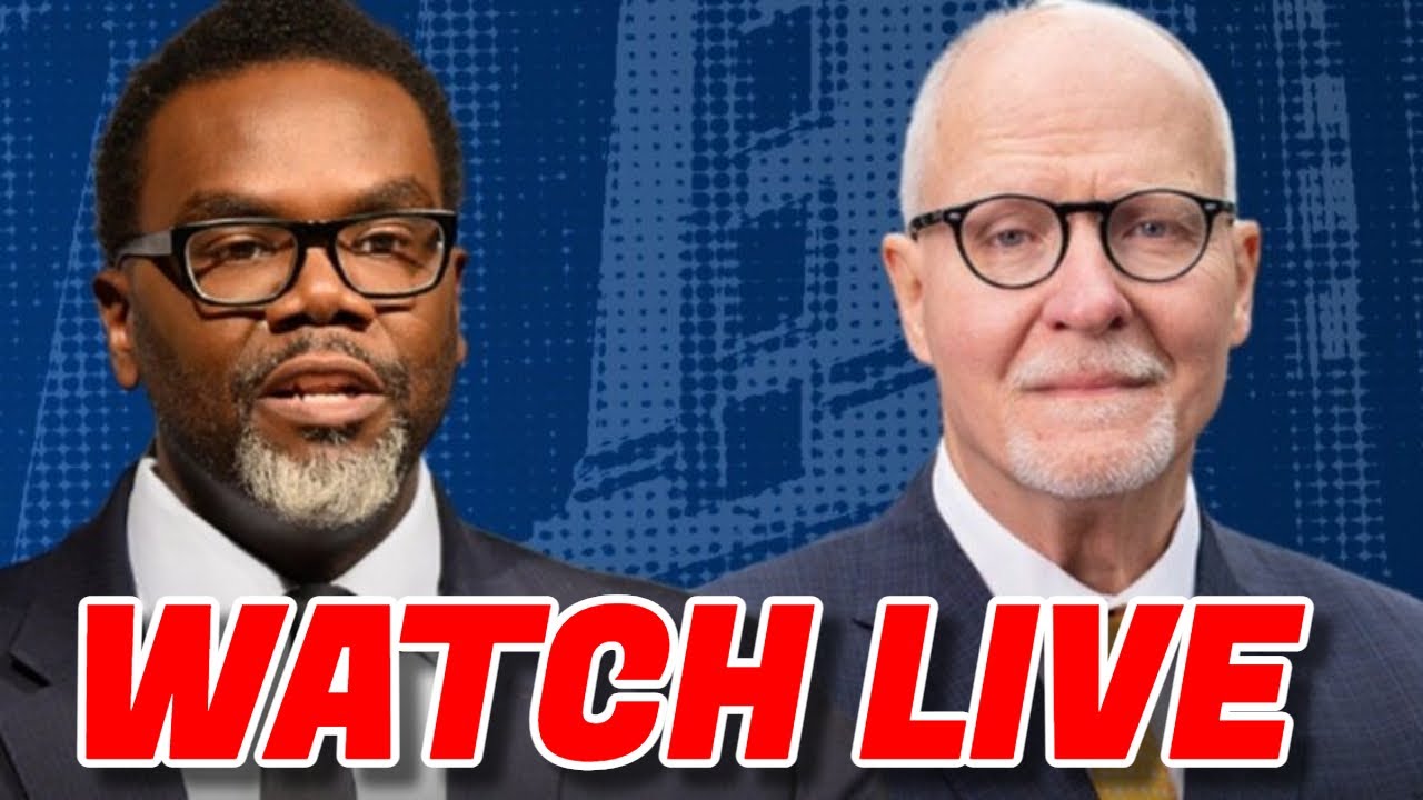 Chicago Mayoral Forum: Paul Vallas and Brandon Johnson square off days ahead of election - YouTube
