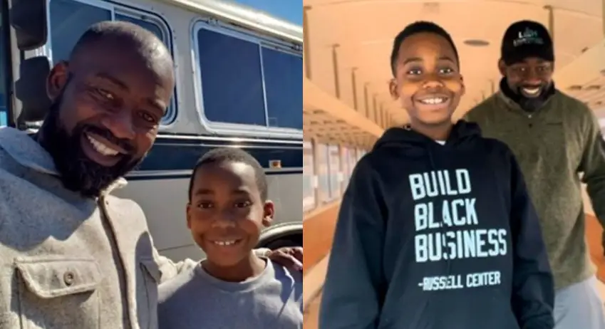 Dad teams up with 11-year old Son to convert School bus into mobile learning center, wonderful - State Post News