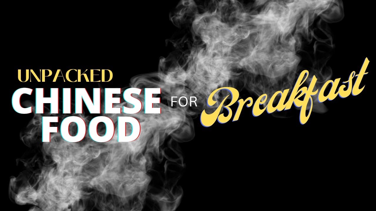 Chinese Food For Breakfast - YouTube