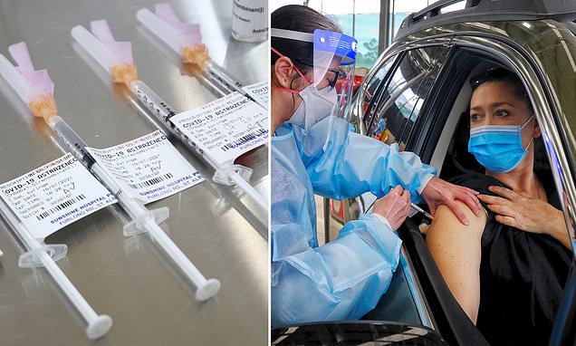AstraZeneca Covid vaccine no longer available to Australians: Coronavirus jab discontinued | Daily Mail Online