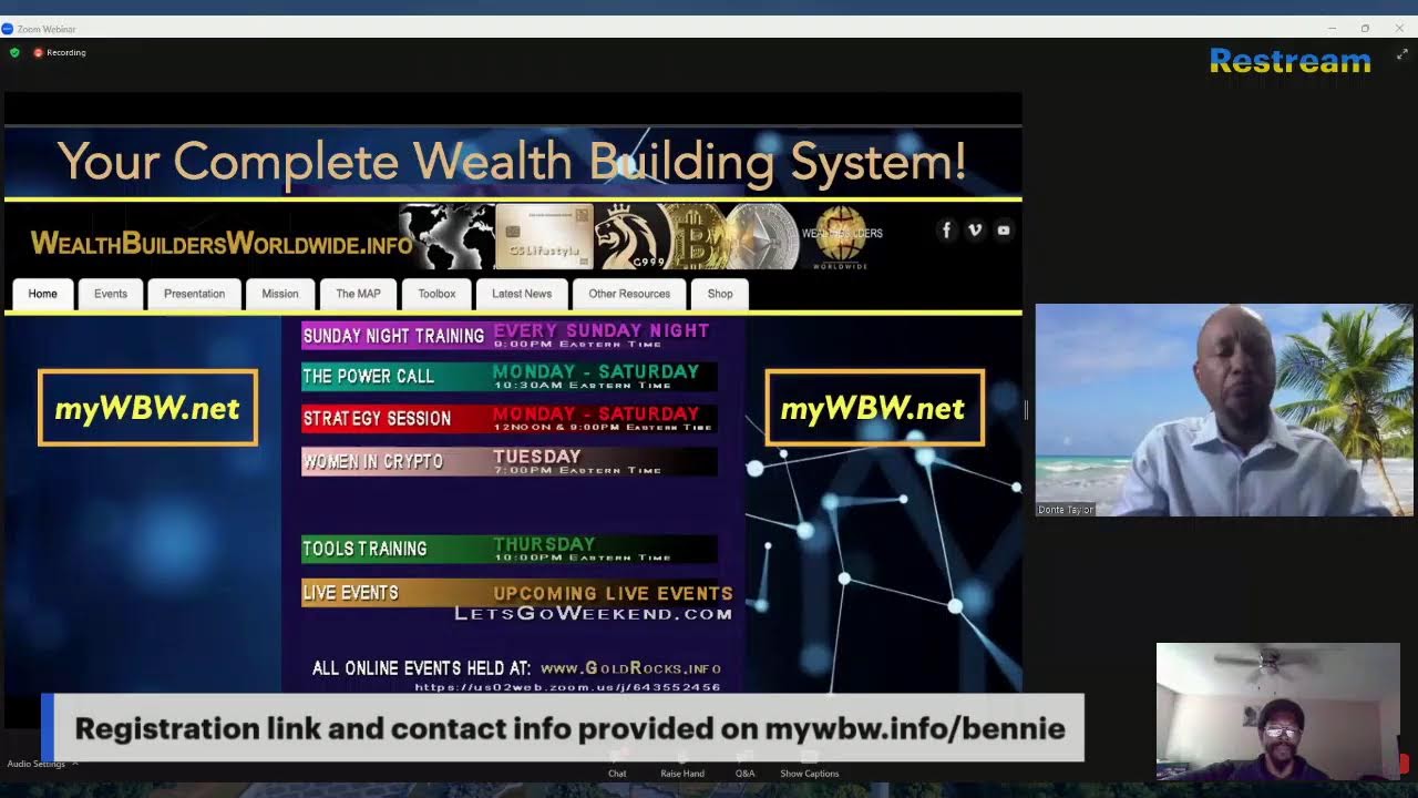 Wealth Builders Worldwide GSPartners presentation - YouTube