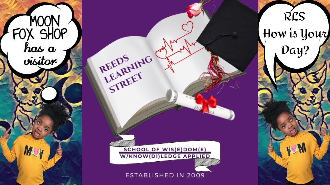 Reed's Learning Street visits the Moon Fox Shop - YouTube