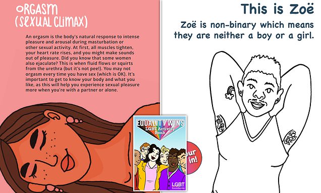 Twelve-year-olds are taught about anal sex in school while nine-year-olds told to 'masturbate' | Daily Mail Online