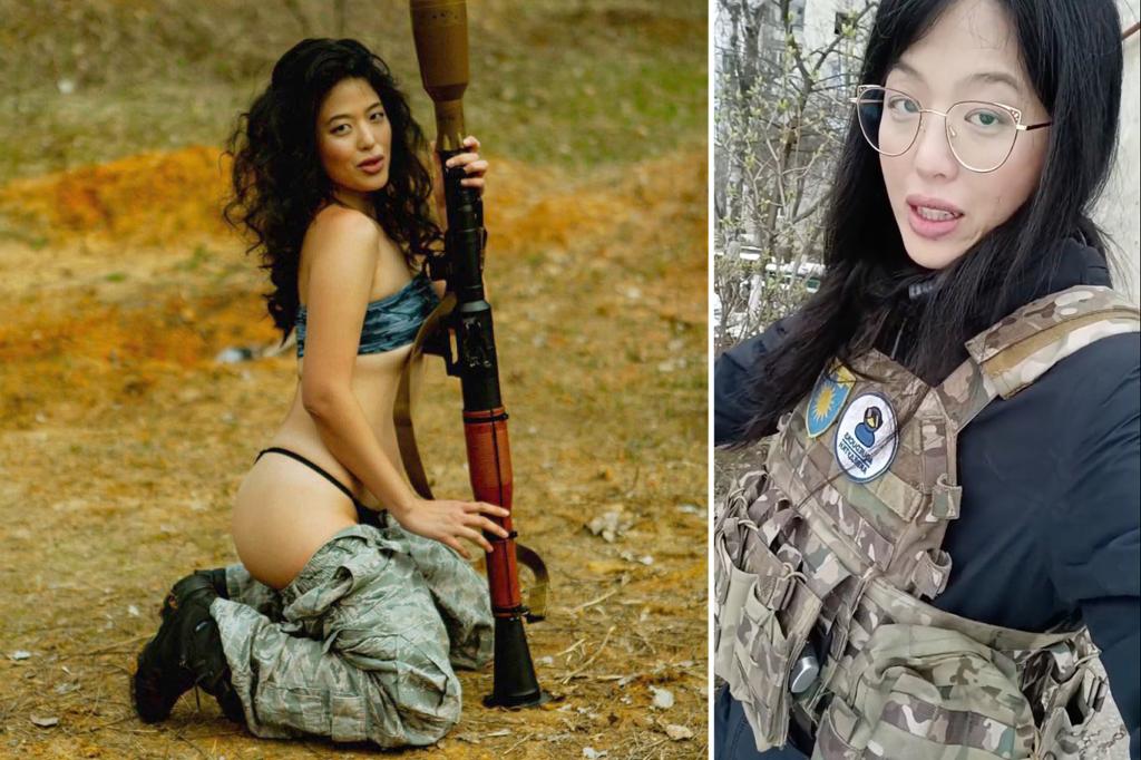 Influencer works as 'emotional support stripper' in Ukraine
