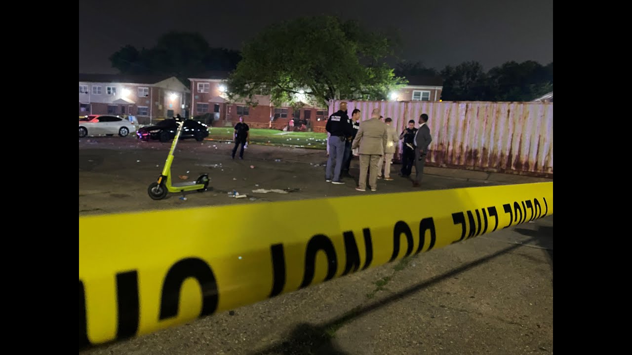 MASS SHOOTING IN BALTIMORE - 30 people shot, 2 killed during block party - YouTube