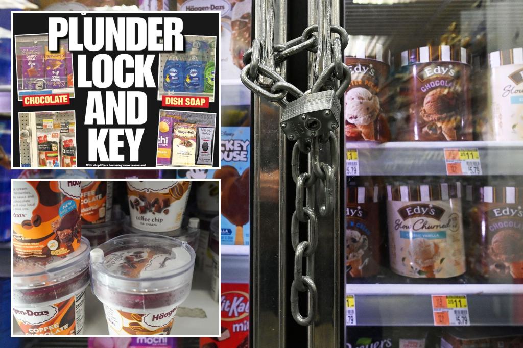 Shoplifting in NYC is so bad supermarkets are locking up, installing anti-theft devices on $6 ice cream: 'This is the age we live in now'