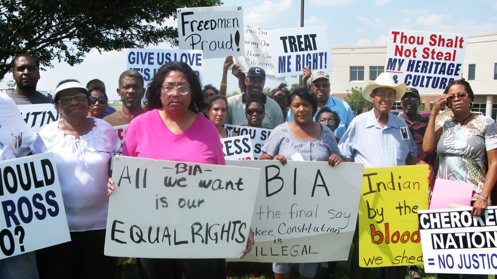 America's 2nd Largest Indian Tribe Expels Blacks : NPR