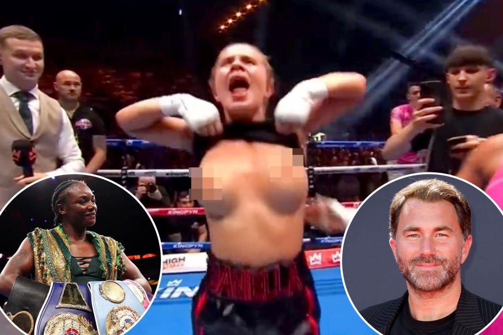 Eddie Hearn, Claressa Shields rue Daniella Hemsley flashing