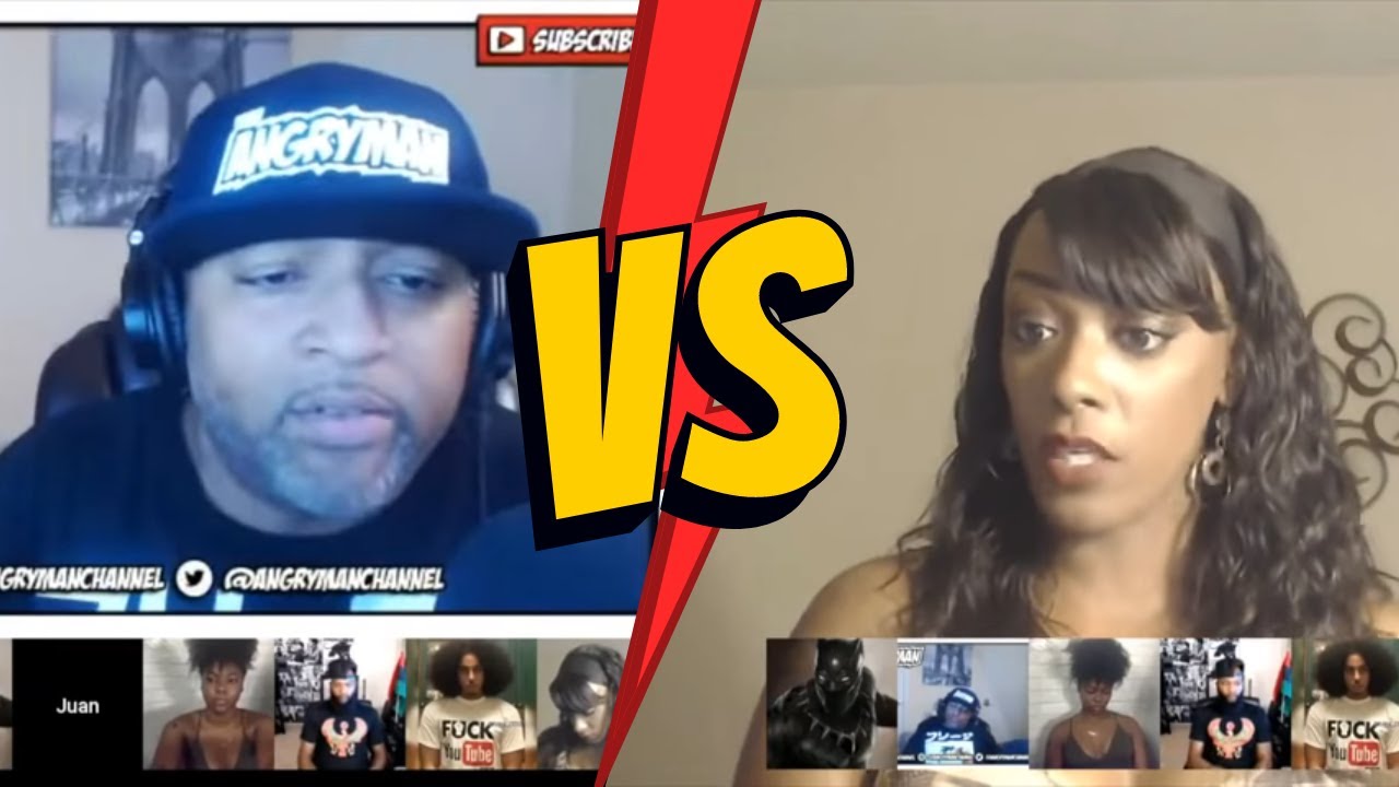 The Blackout: The Angryman VS Cynthia G - YouTube