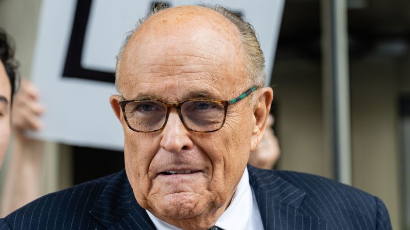 Rudy Giuliani and Sidney Powell surrender in Georgia election subversion case | CNN Politics