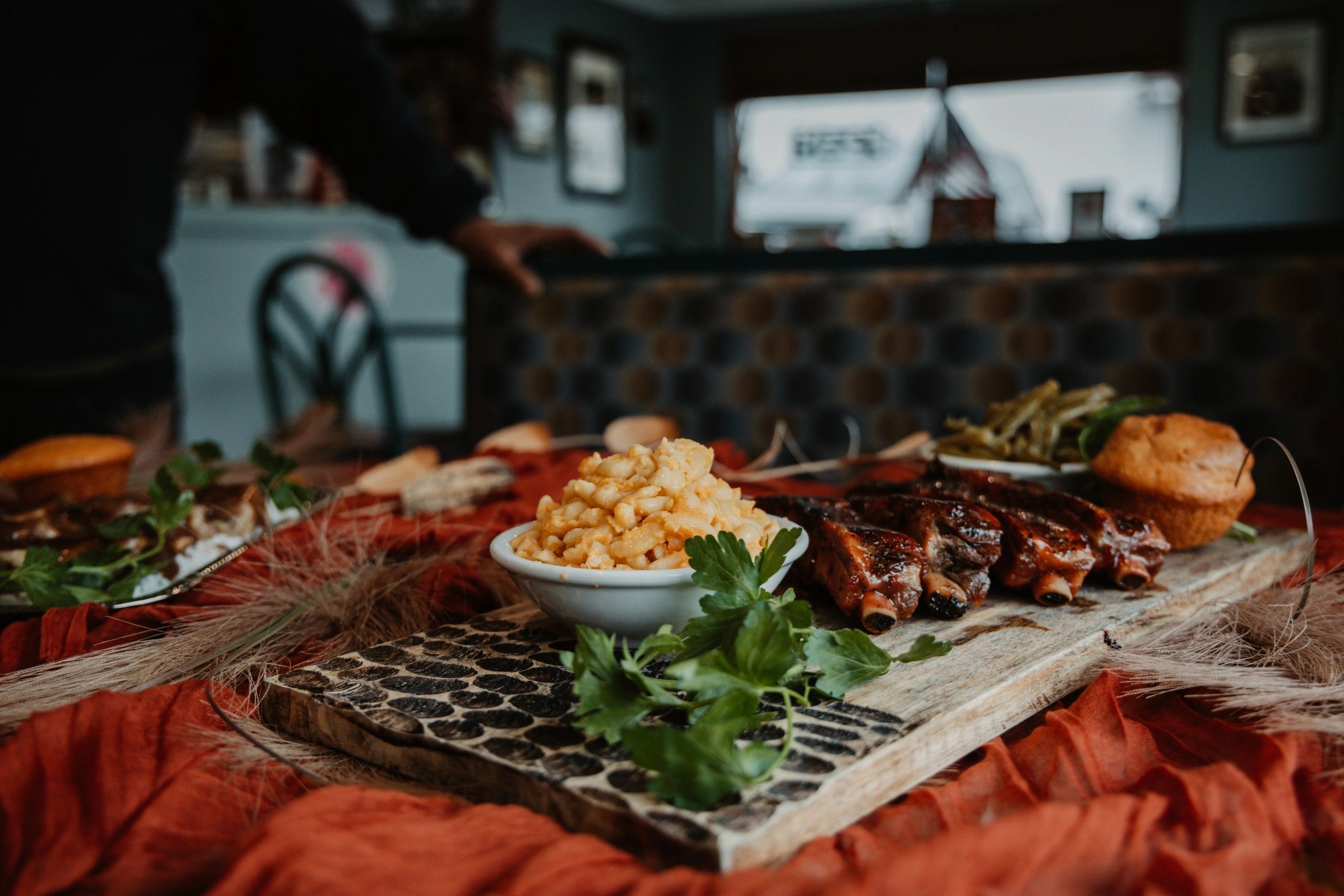 Best Seller Barbecue Ribs, Fried Chicken, Fresh Whiting, Baked Mac & Cheese, Collard Greens, Restaurant, Southern Comfort Food - Jameson's Southern Cooking - Neptune City, New Jersey