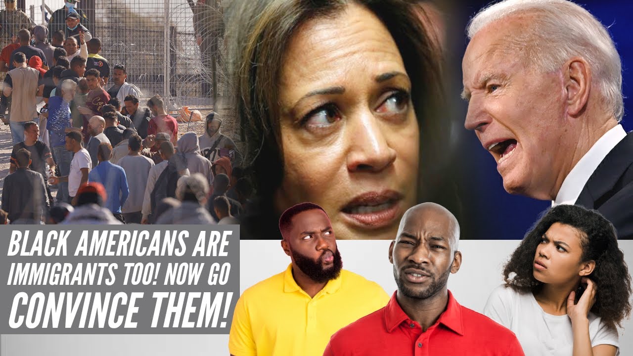 Black Americans ARE MIGRANTS TOO?! Biden Admin. Pushes False Narrative - YouTube