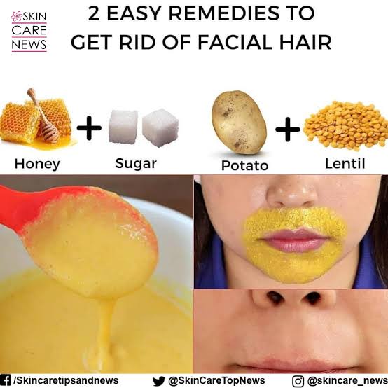 An easy home recipe to get rid of excess facial hair permanently - Care Beauty