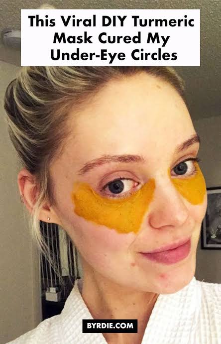 Tomato sauce and turmeric mask to treat dark circles - Care Beauty