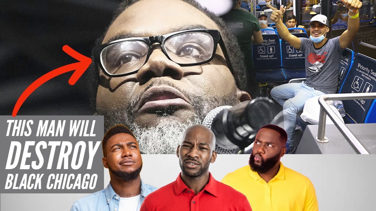 Brandon Johnson IGNORES Black Chicagos DEMAND To End Sanctuary Status - YouTube