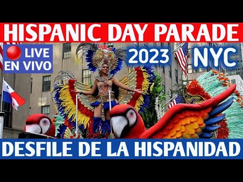 Hispanic Day Parade NYC 2023 ? Desfile de la Hispanidad de NY 2023 - YouTube