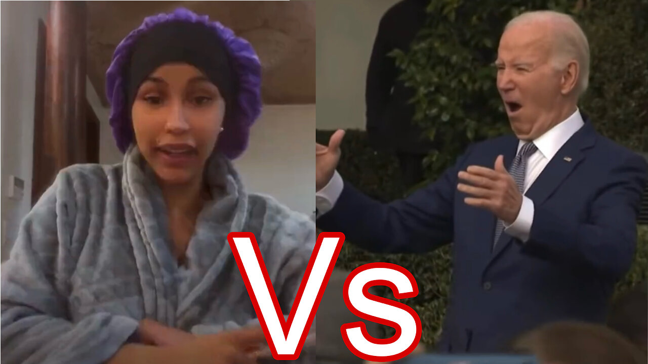 Watch how Cardi B Regrets voting for Joe Biden and Considers voting for TRUMP