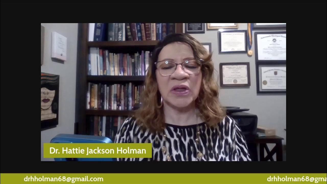 Nothing To Fear - Dr. Hattie J. Holman - YouTube