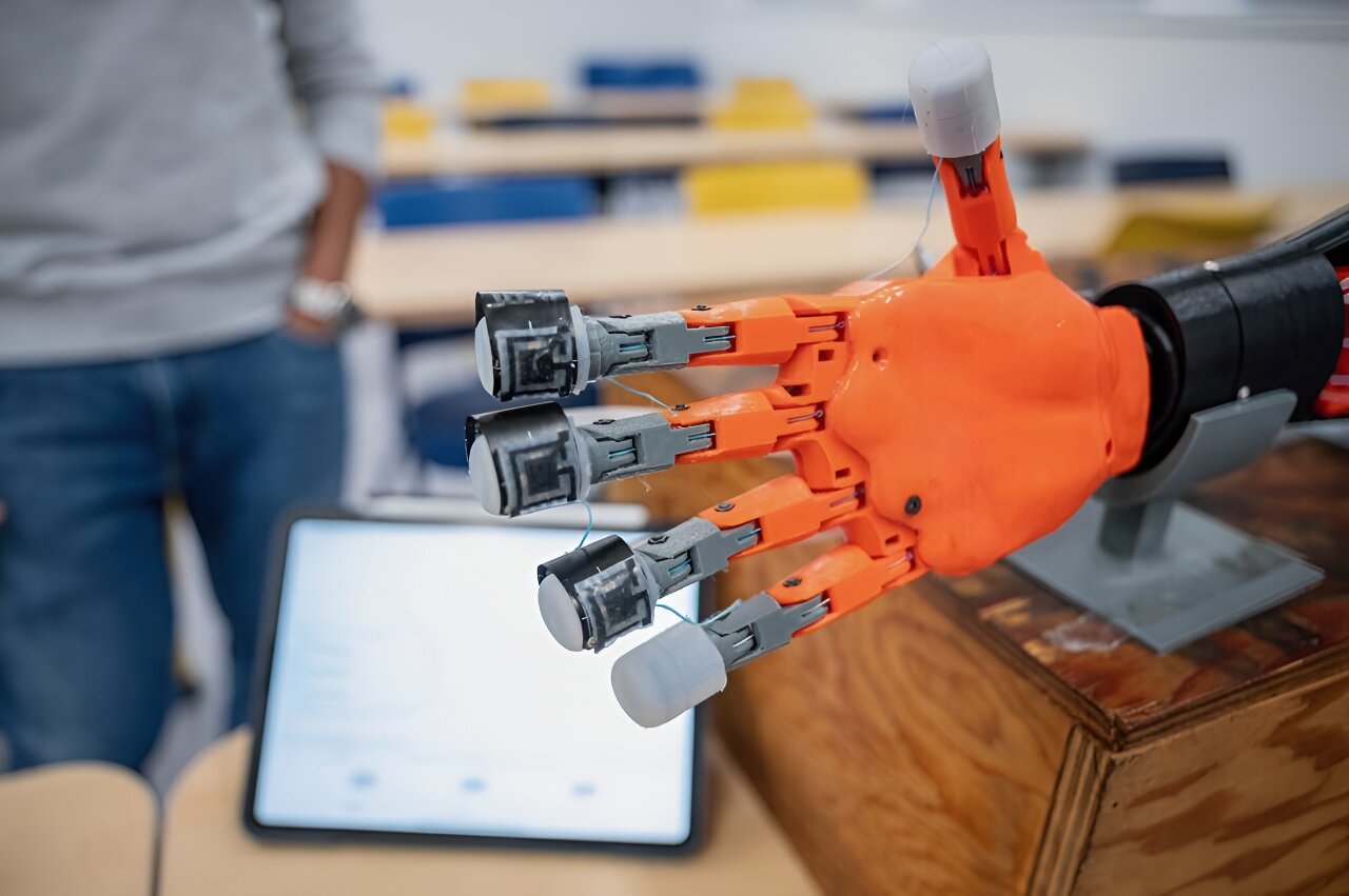 Engineers develop breakthrough 'robot skin'