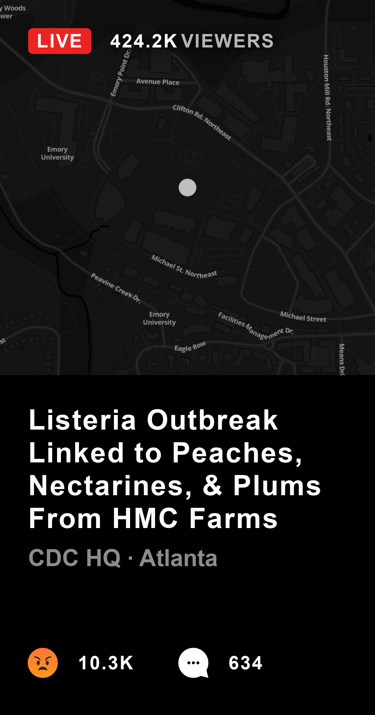 Listeria Outbreak Linked to Peaches, Nectarines, & Plums From HMC Farms
