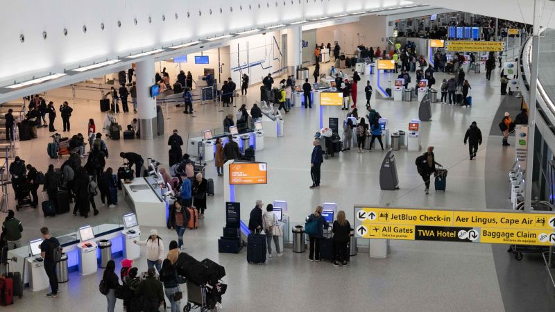 CDC to expand disease surveillance at four major US airports to include flu, RSV | CNN
