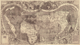 Universalis cosmographia secundum Ptholomaei traditionem et Americi Vespucii alioru[m]que lustrationes - Composite Map | Library of Congress