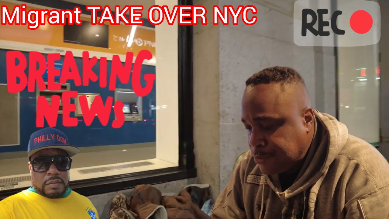 NYC Migrant Crisis Take Over Budget Cuts - YouTube