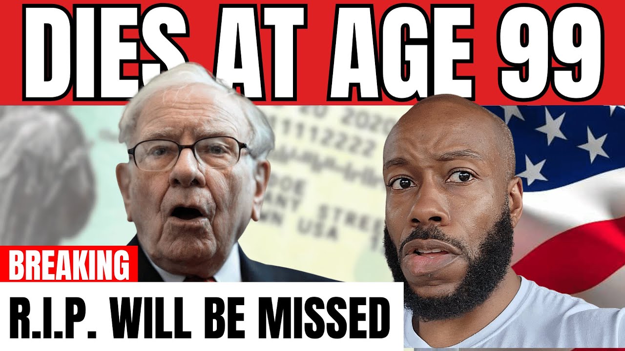 BREAKING:  R.I.P... Warren Buffet Says FINAL Goodbye to Berkshire Hathway Charlie Munger Dies at 99 - YouTube
