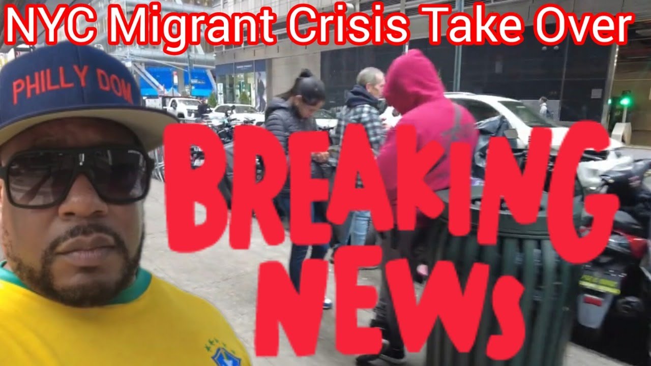 NYC Migrate Crisis: Scooters, Entitled Migrats, Controversial Tent Shelter & NYC Mayor - YouTube