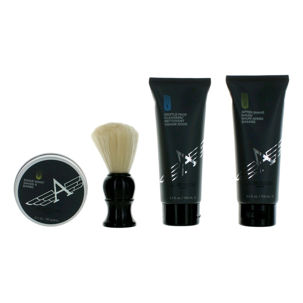 Cruiser by Aubusson, 4 Piece Grooming Advanced Shave Set for Men – Store – Power Through Peace & Unity Store