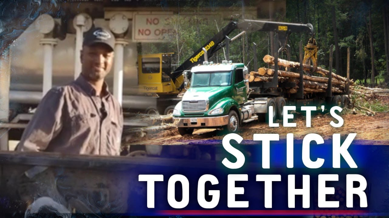 Black Logging Company Owner Says Our People Would Rather Work For Them Folks Than Him - YouTube