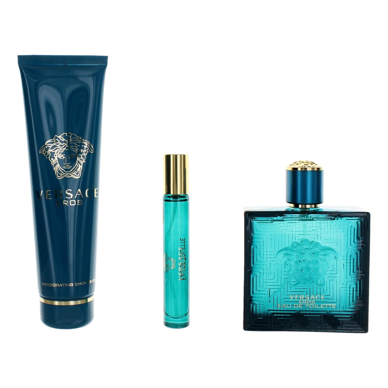 Eros by Versace, Gianni Versace 3 Piece Gift Set for Men – Store – Power Through Peace & Unity Store