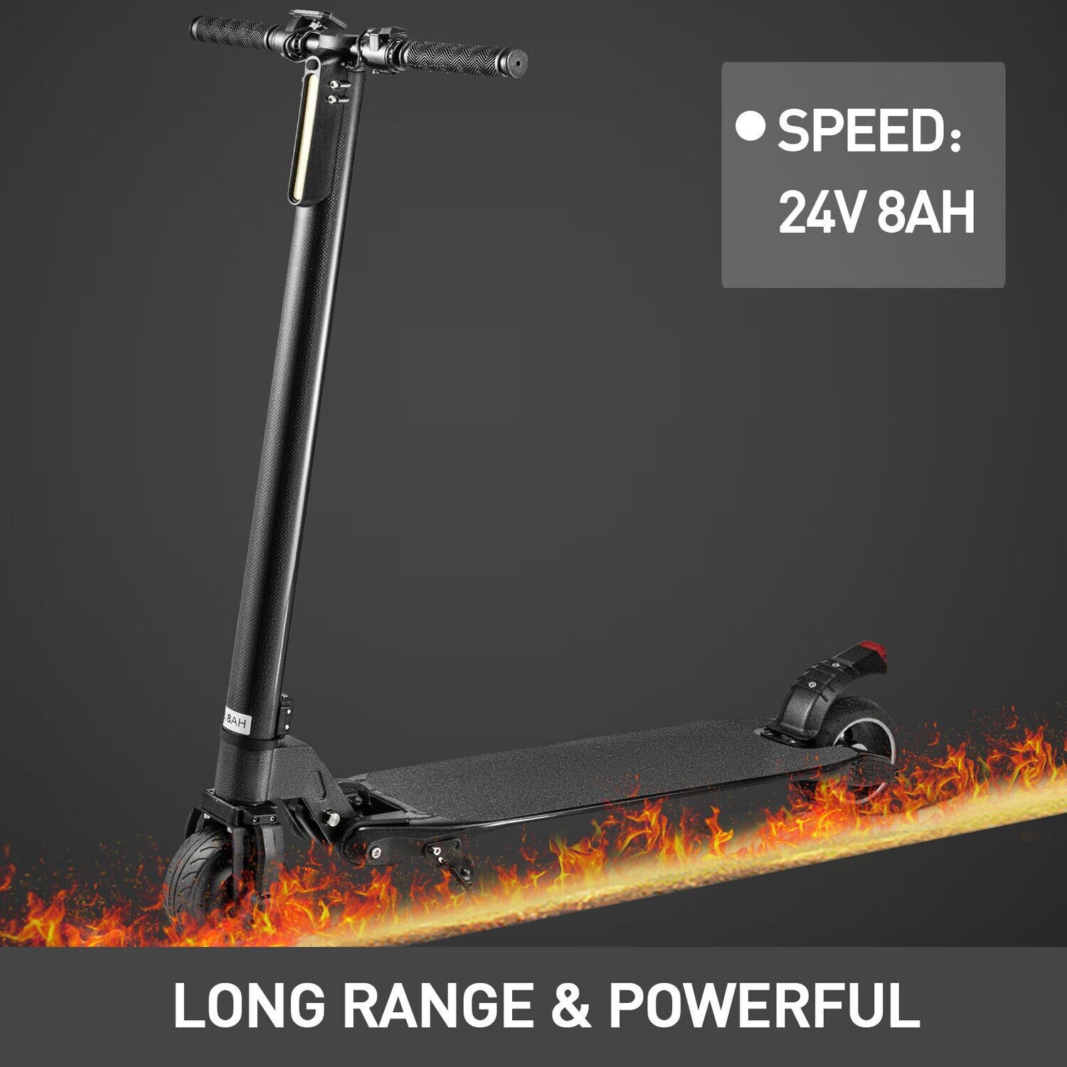 Electric Scooter Ebike Carbon Fiber 8AH Black-US Plug 110V – Store – Power Through Peace & Unity Store