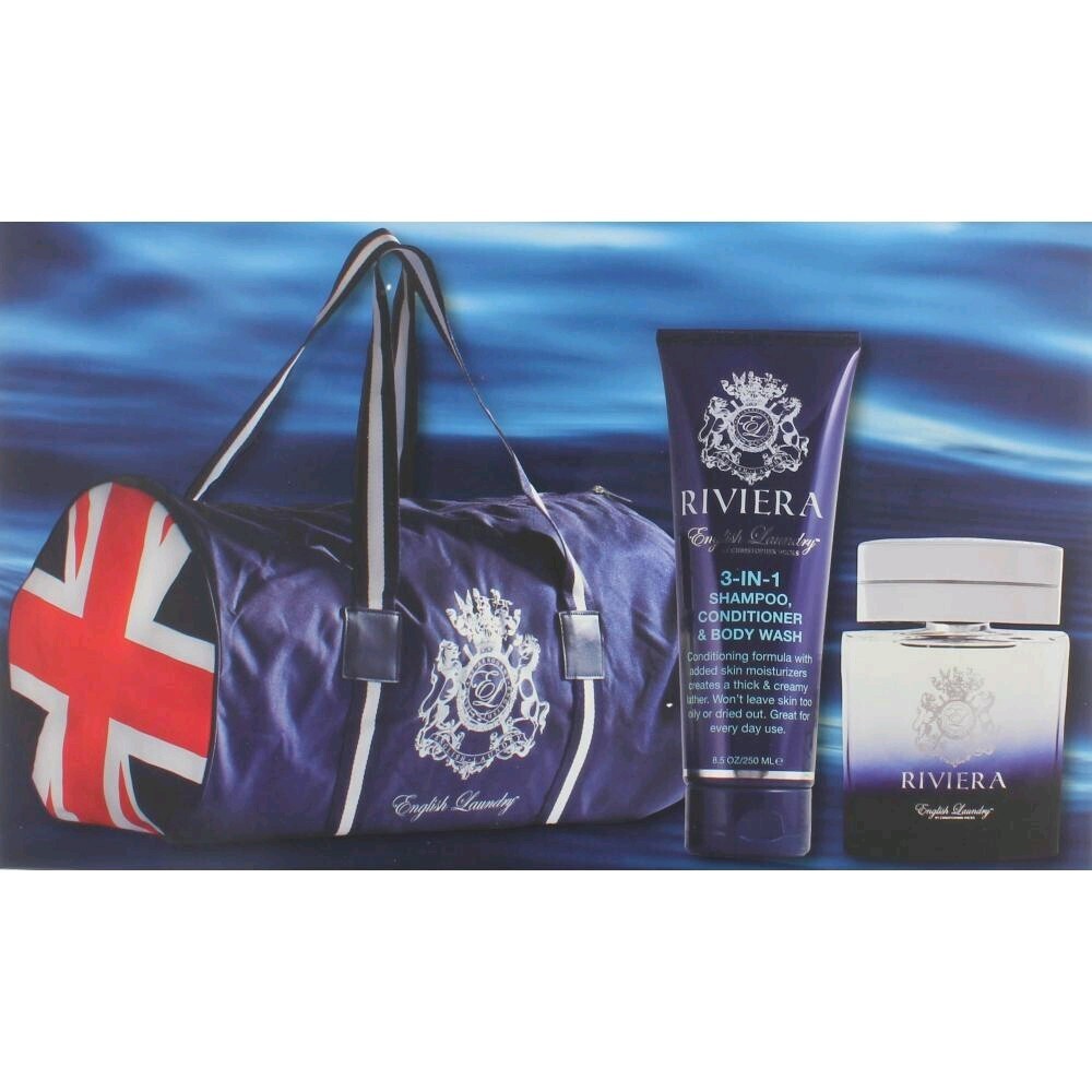 Riviera by English Laundry, 3 Piece Gift Set for Men with Bag – Store – Power Through Peace & Unity Store