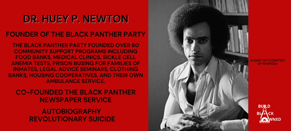 Dr. Huey P. Newton 1 – BUILD BLACK OWNED