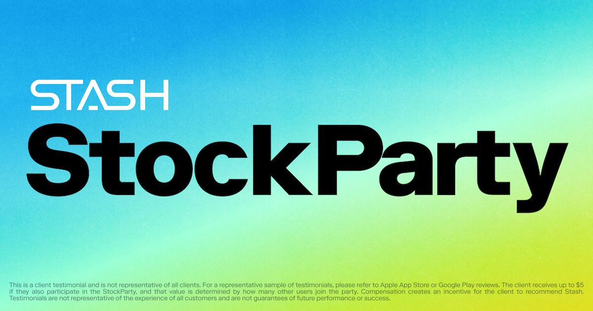 Earn Bonus Stock | Stash Stock Party