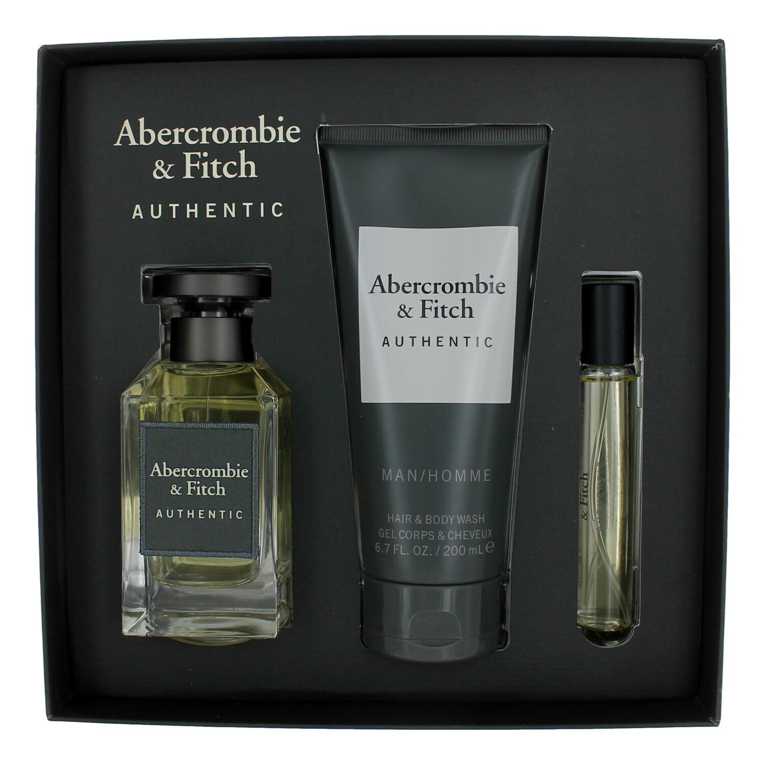 Authentic by Abercrombie & Fitch, 3 Piece Gift Set for Men – Store – Power Through Peace & Unity Store