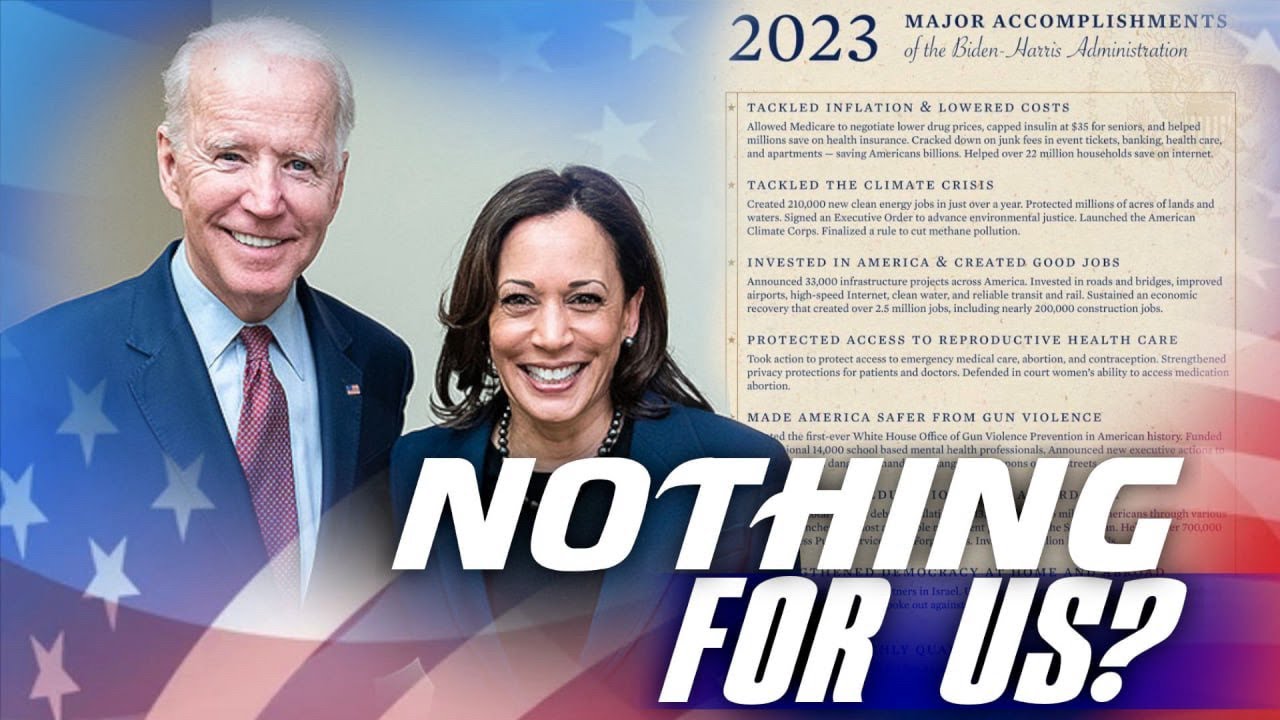 Biden 2023 Accomplishments Does Not Include Anything Specifically For Black Americans - YouTube
