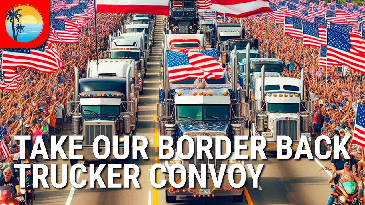 Take Our Border Back Convoy To Texas Day 3 - YouTube