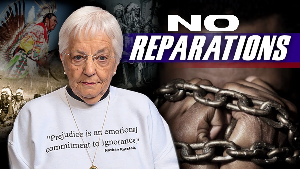 Anti-Racism Activist Jane Elliot Says No Reparations Unless Indians Are Paid First - YouTube