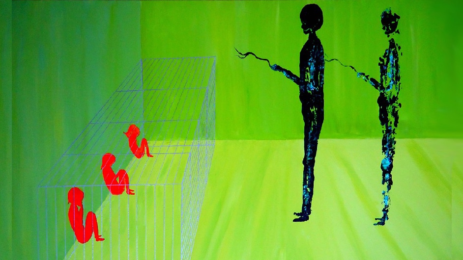 The Complete Gallery of Kim Noble’s Paintings About Ritual Abuse - The Vigilant Citizen