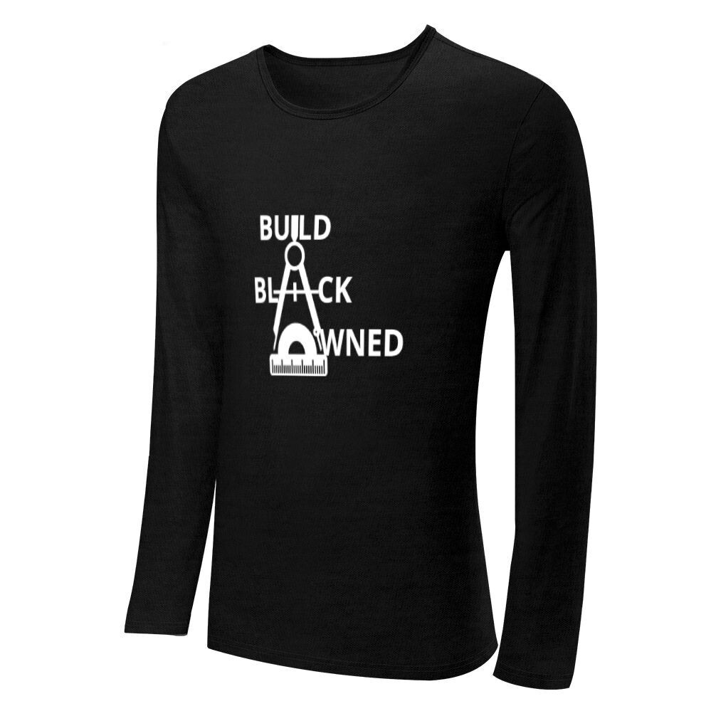 Build Black Owned Round Neck Long Sleeve T-Shirt – BUILD Session Toolbox – Build Black Owned