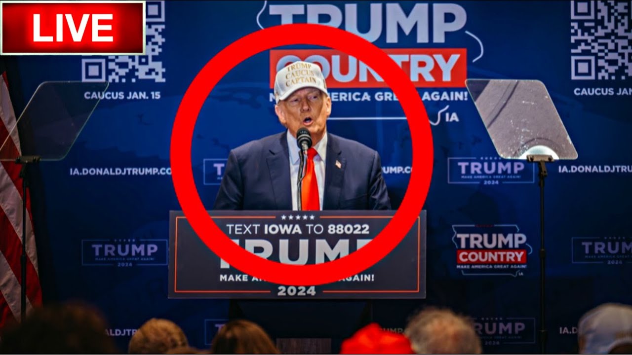 BIG SURPRISE IN IOWA!! THE RESULTS ARE IN  YOU WONT BELIEVE THIS.. Iowa Caucus 2024 LIVE COVERAGE - YouTube