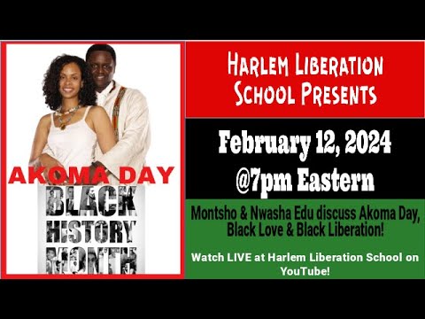 Montsho & Nwasha Edu Discuss Akoma Day & Black Love - YouTube