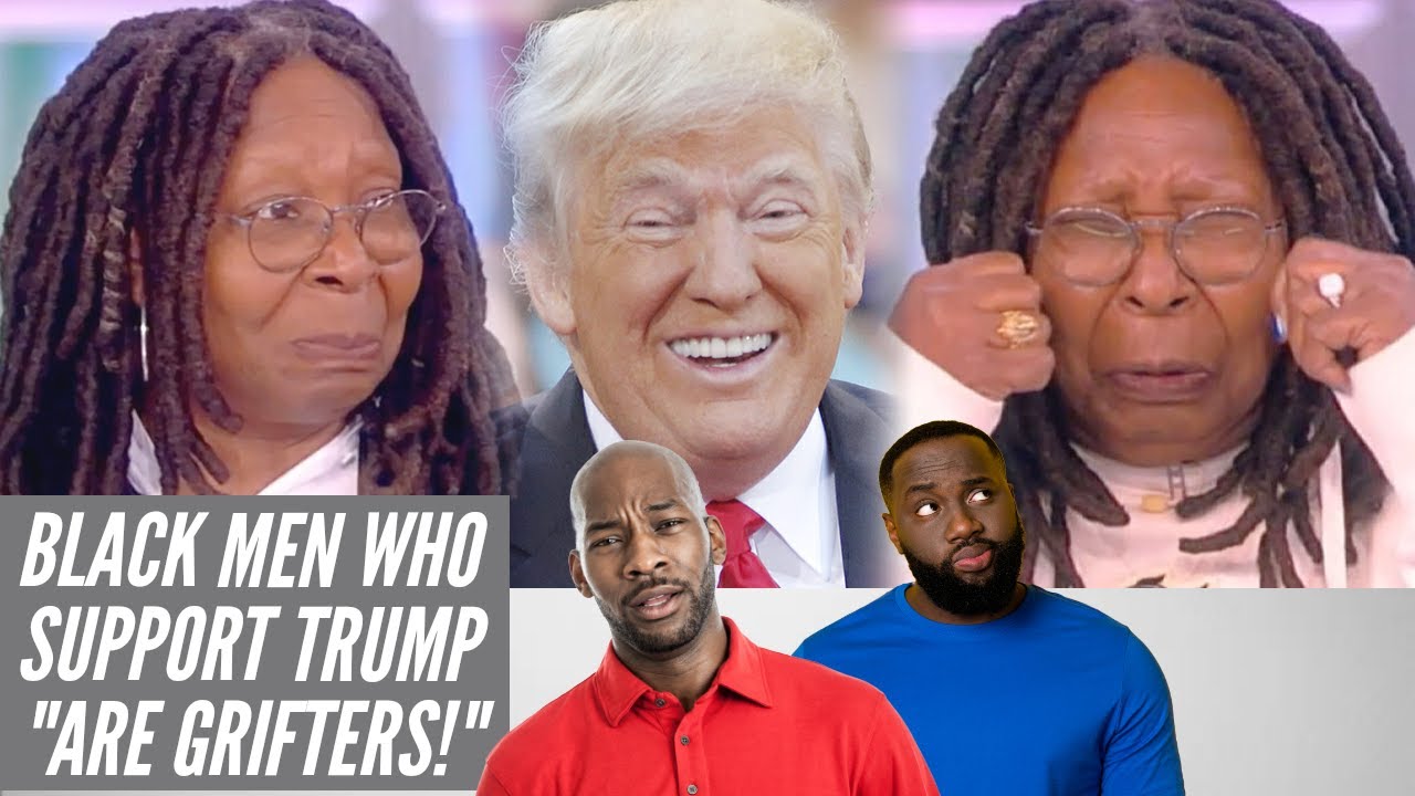 Whoopi Goldberg  The View SHAME BLACK MEN Who Support Trump Over Biden - YouTube