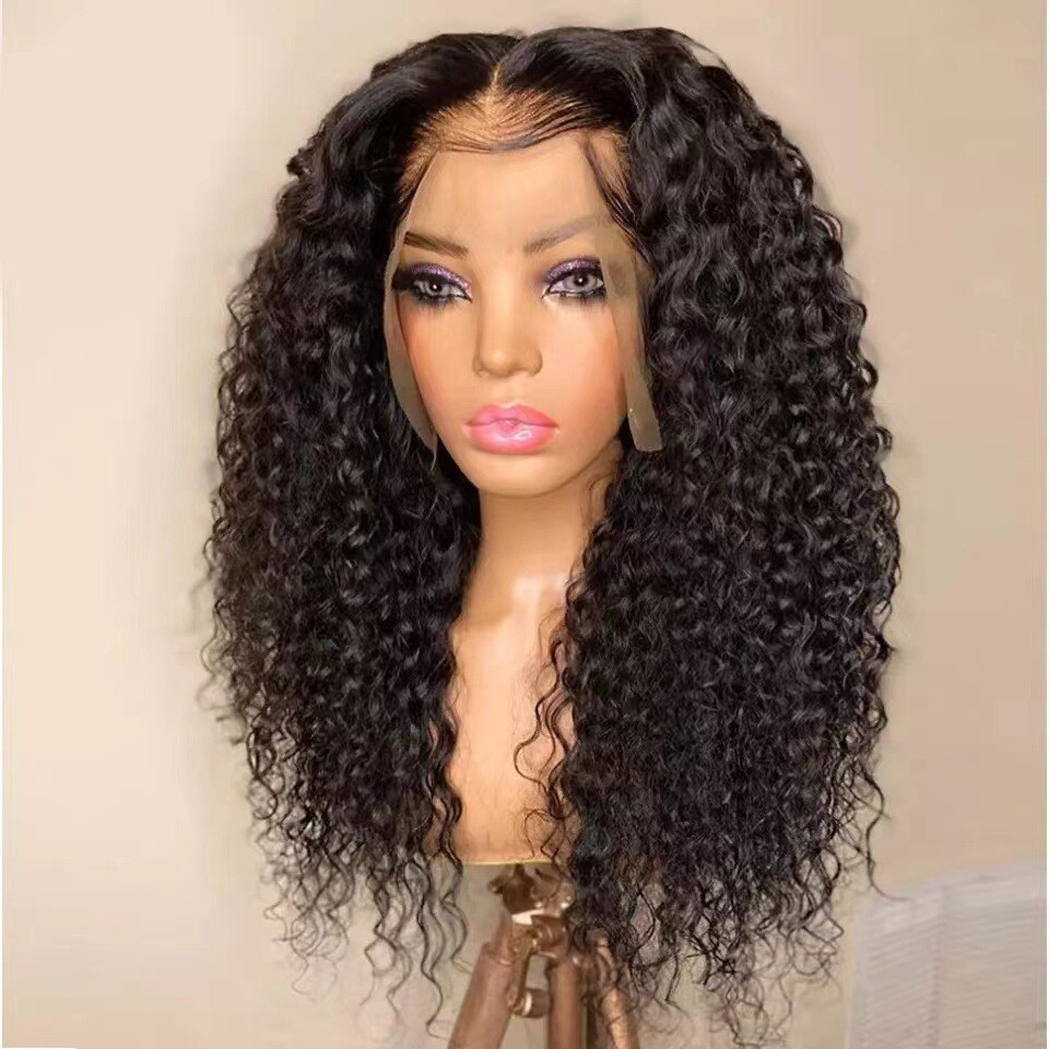 Front Lace Wig Long Curly Hair Chemical Fiber – Power Through Peace & Unity Store – POWER comes in response to need NOT DESIRE