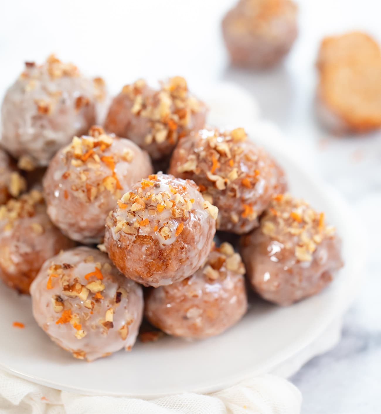 3 Ingredient Carrot Cake Donuts - Kirbies Cravings